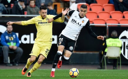 El Valencia se enfrenta al Villarreal en la Liga Santander