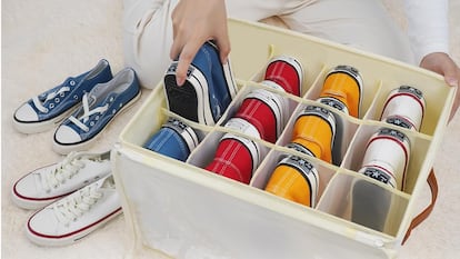 Este es uno de los mejores organizadores de zapatos que se pueden comprar en Amazon