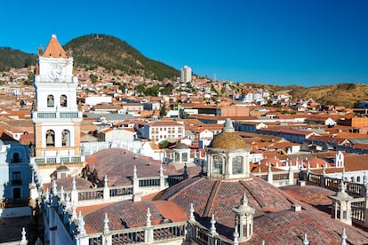 Sucre, también llamada Ciudad Blanca de Bolivia.
