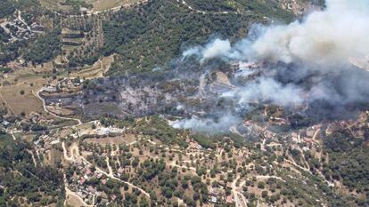 L'incendi de Teià.