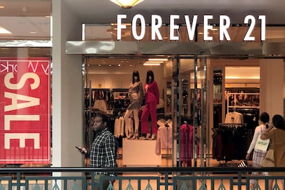 Un local de la cadena Forever 21 en un centro comercial en King of Prussia (Pensilvania), en una imagen de archivo.