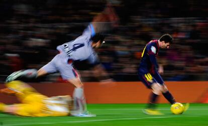 Messi marca su cuarto gol.