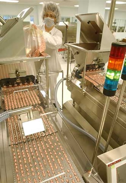 Laboratorio de una empresa farmacéutica en Estados Unidos.