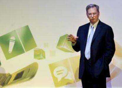 Eric Schmidt. EFE/Archivo