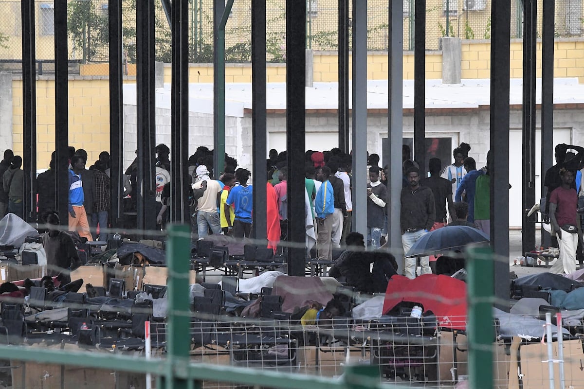 Dentro de los campamentos habilitados en Ceuta: “No hay ningún riesgo para la salud pública ni para los trabajadores”