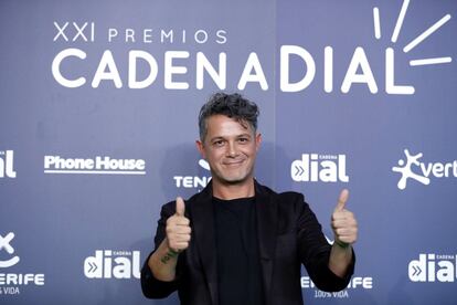 El cantante madrileño Alejandro Sanz. 