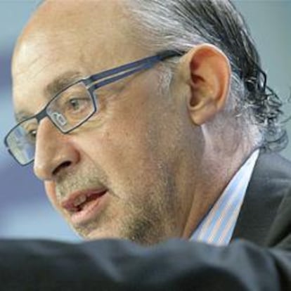 El ministro de Hacienda y Administraciones Públicas, Cristóbal Montoro