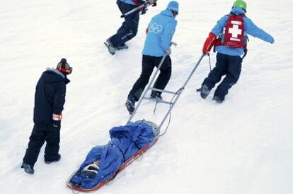 La deportista española es trasladada tras sufrir un accidente durante un entrenamiento en la pista de Cypress Mountain, en Vancouver