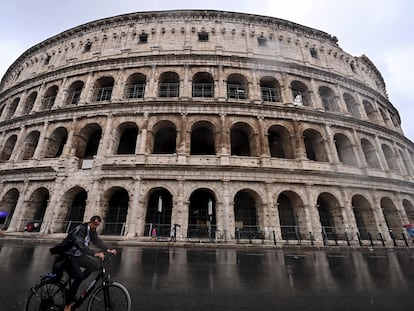 El Coliseo de Roma, en una imagen del 31 de agosto de 2020.