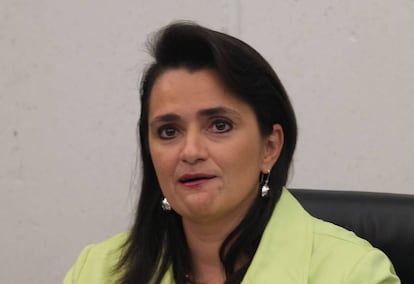 La nueva ministra de la Suprema Corte, Ríos-Farjat.