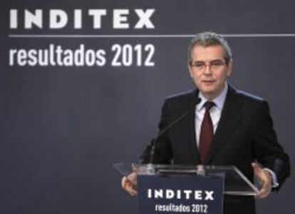 El presidente de Inditex, Pablo Isla.