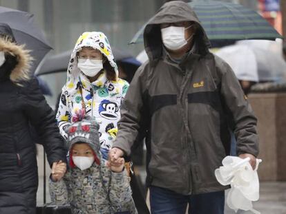 Turistas chinos en Tokio