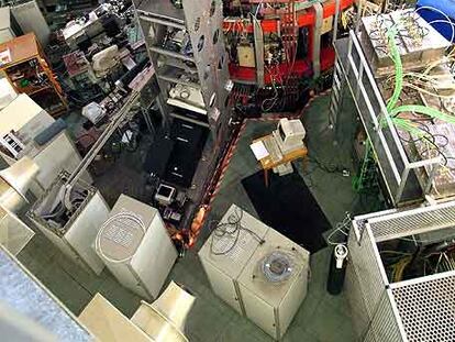 Máquina experimental de fusión nuclear TJ-II, en el Ciemat, donde se desarrolla un proyecto Consolider.