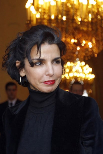 La ex ministra francesa de Justicia Rachida Dati.