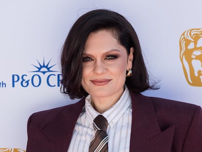 Jessie J en la alfombra roja de los Premios BAFTA de Televisión 2025, el 11 de mayo de 2025 en Londres.