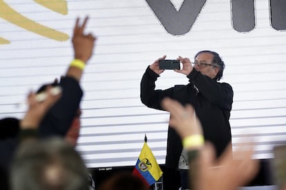 El presidente Gustavo Petro en Bogotá, el 28 de septiembre del 2023.