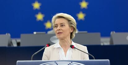 La presidenta de la Comisión Europea, Úrsula von der Leyen.