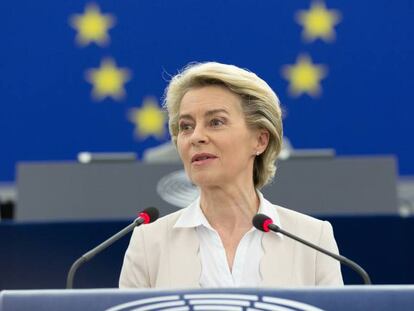 La presidenta de la Comisión Europea, Úrsula von der Leyen.