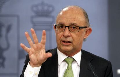 El ministro de Hacienda, Crist&oacute;bal Montoro.