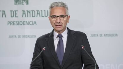 El portavoz del Gobierno, Miguel &Aacute;ngel V&aacute;zquez. 