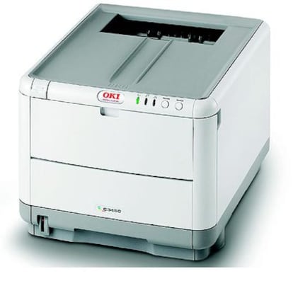 Impresora láser color C3450 de Oki.