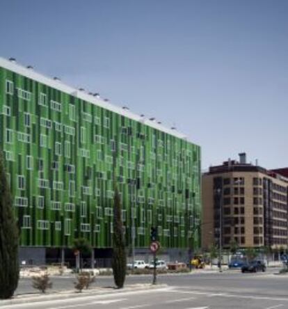 Edificio de Viviendas en el PAU de Vallecas de Madrid.