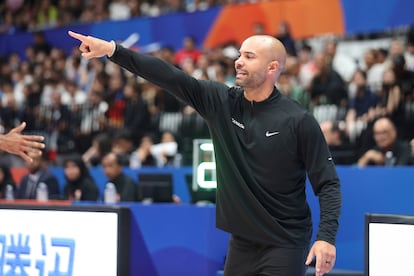 Jordi Fernández, con la selección de Canadá en el pasado Mundial