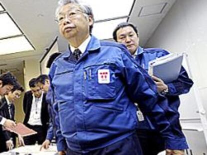 Vicepresidente ejecutivo de la empresa Tokyo Electric Power Co. (TEPCO), Takashi Fujimoto