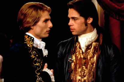 Tom Cruise y Brad Pitt necesitaron algunos retoquitos para convertirse en vampiros del siglo XVIII.