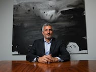 Sébastien Senegas, responsable de Edmond de Rothschild AM para Iberia y América Latina , en su sede del madrileño paseo de la Castellana.