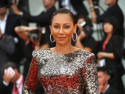 Mel B, durante el Festival de Venecia, el pasado agosto.