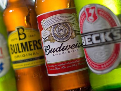 Cervezas comercializadas por Anheuser-Busch InBev.