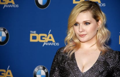 La actriz Abigail Breslin.