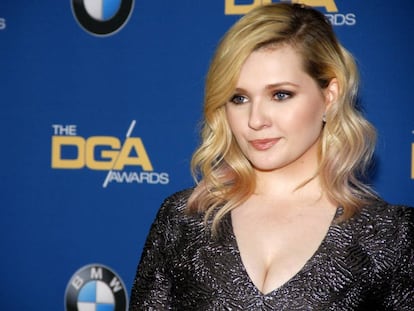 La actriz Abigail Breslin.