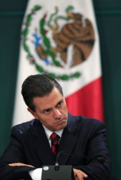 Enrique Pe&ntilde;a Nieto, presidente de M&eacute;xico.