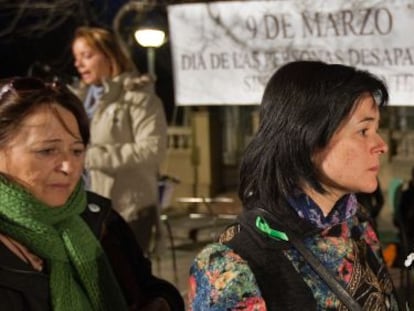 Ruth Ortiz, madre de los ni&ntilde;os desaparecidos en C&oacute;rdoba, en el acto de homenaje organizado por InterSOS