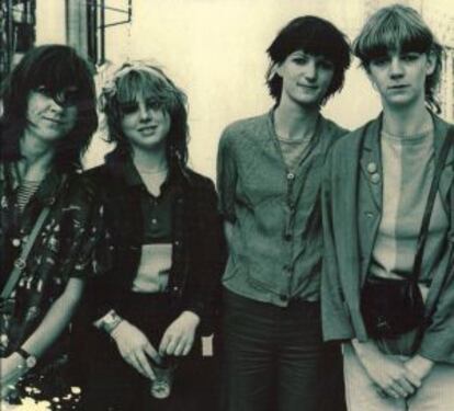 La banda The Raincoats.