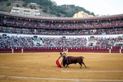 Tarde de toros en la plaza de Málaga.