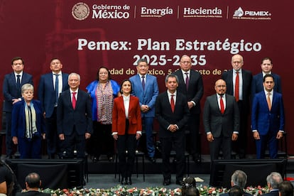 Presentación del Plan Estratégico PEMEX, en Ciudad de México.