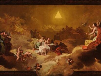 'La Gloria o La adoración del nombre de Dios', de Francisco de Goya y Lucientes, 1771-1772.