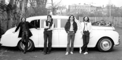 Los Beatles, en una de sus últimas sesiones de fotos en 1969.