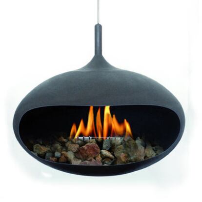 Chimenea <i>Cocoon</i>, de Estudio Otero.