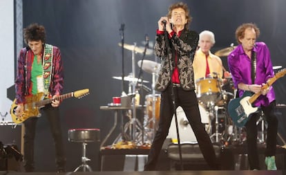 Los Rolling Stones, en Arizona (EE UU), el pasado agosto.