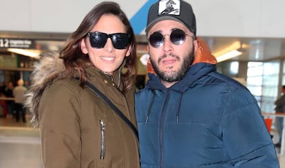 Francisco Rivera Pantoja e Irene Rosales en Madrid, antes de entrar en el concurso.