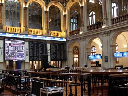 En la imagen, la Bolsa de Madrid.