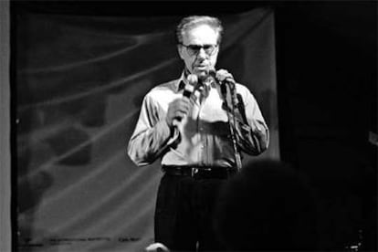 Peter Bogdanovich durante su intervención en Deià.