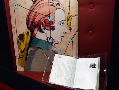 Presentació d’un llibre del marquès de Sade amb material d’arxiu de la família a París  el 2014.