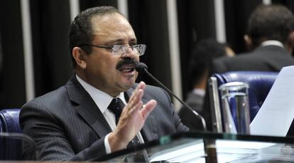 El presidente interino del Parlamento brasileño, Waldir Maranhão.