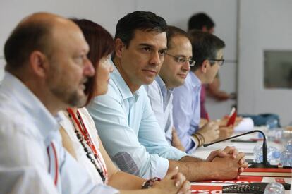 Pedro Sánchez, en el comité federal del PSOE este sábado