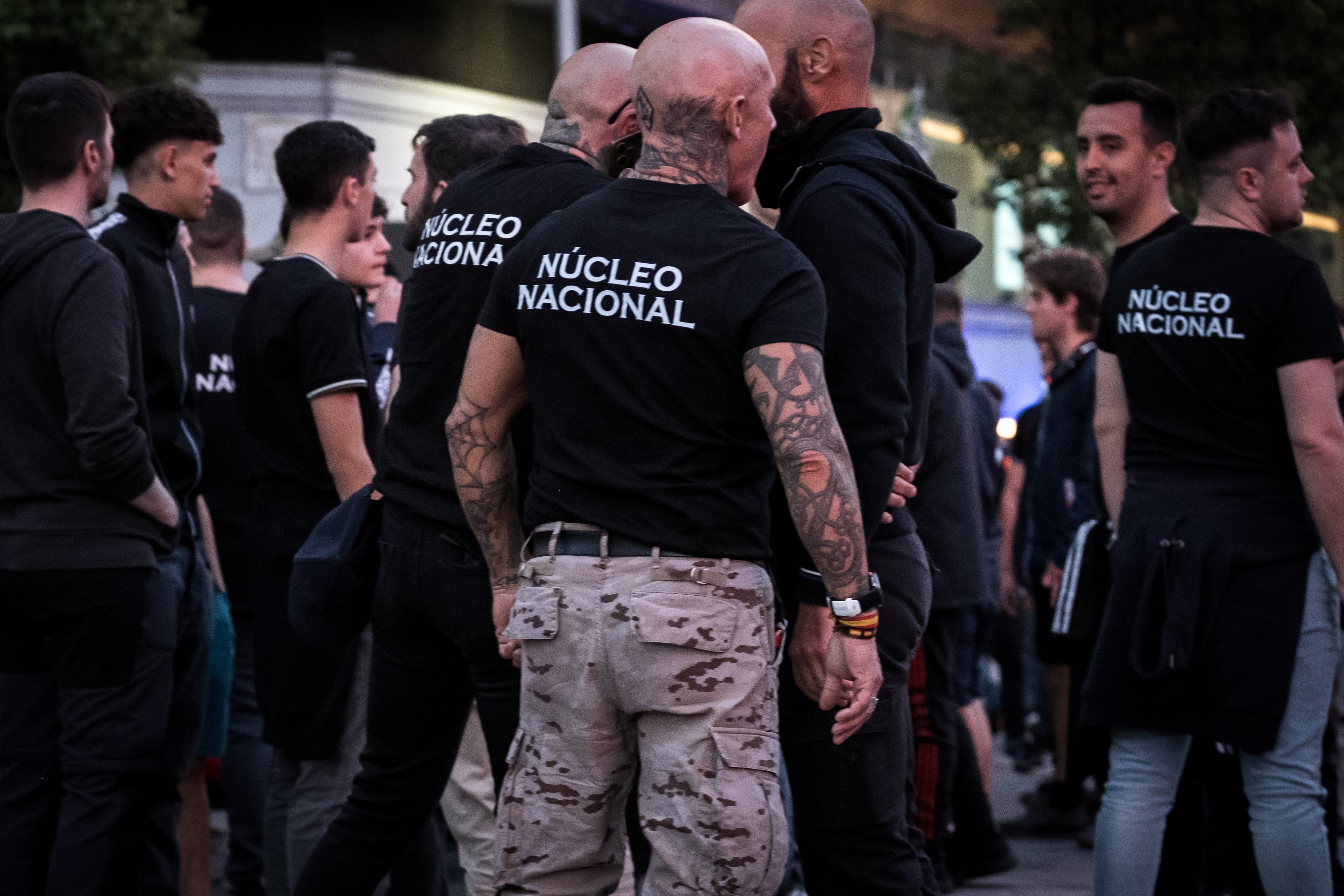 The Madrid Government delegation prohibits the concentration of a neo -Nazi group in front of a minors center | Spain